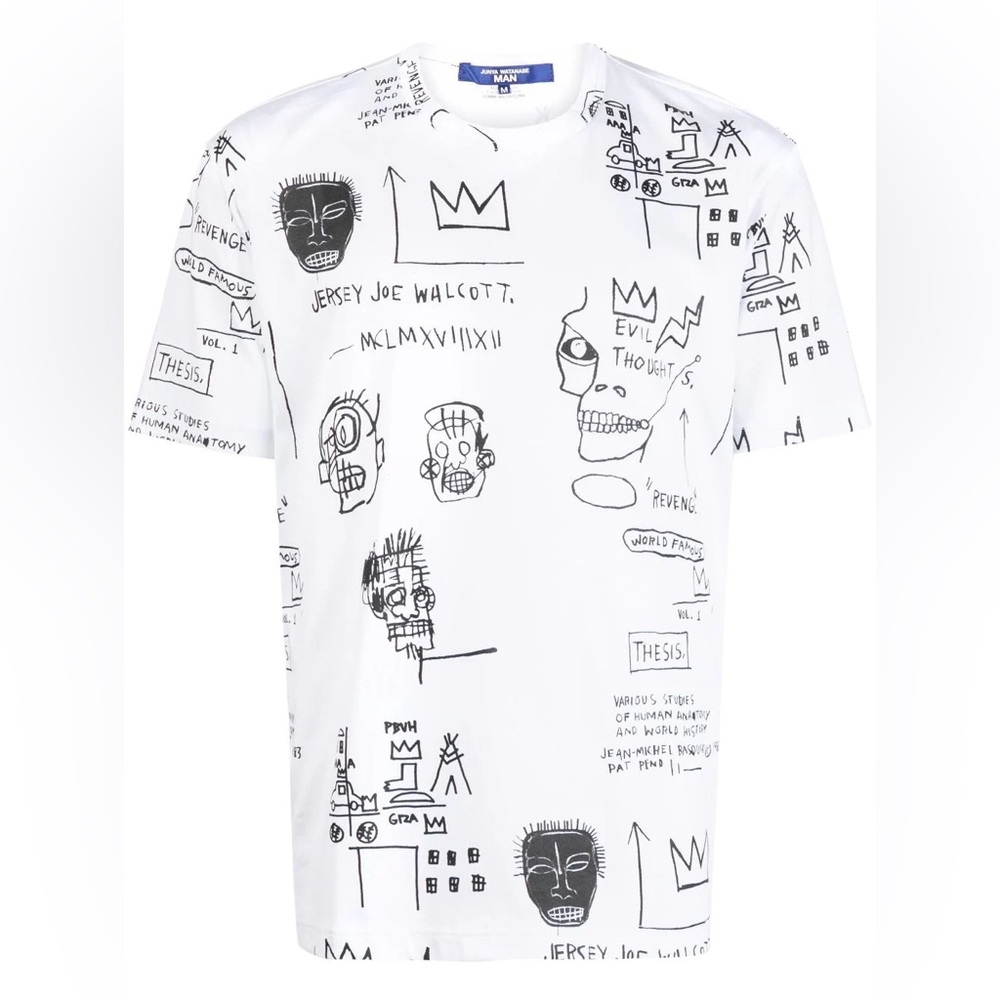 JUNYA WATANABE x  Comme des Garçons x Basquiat graphic cotton T-Shirt